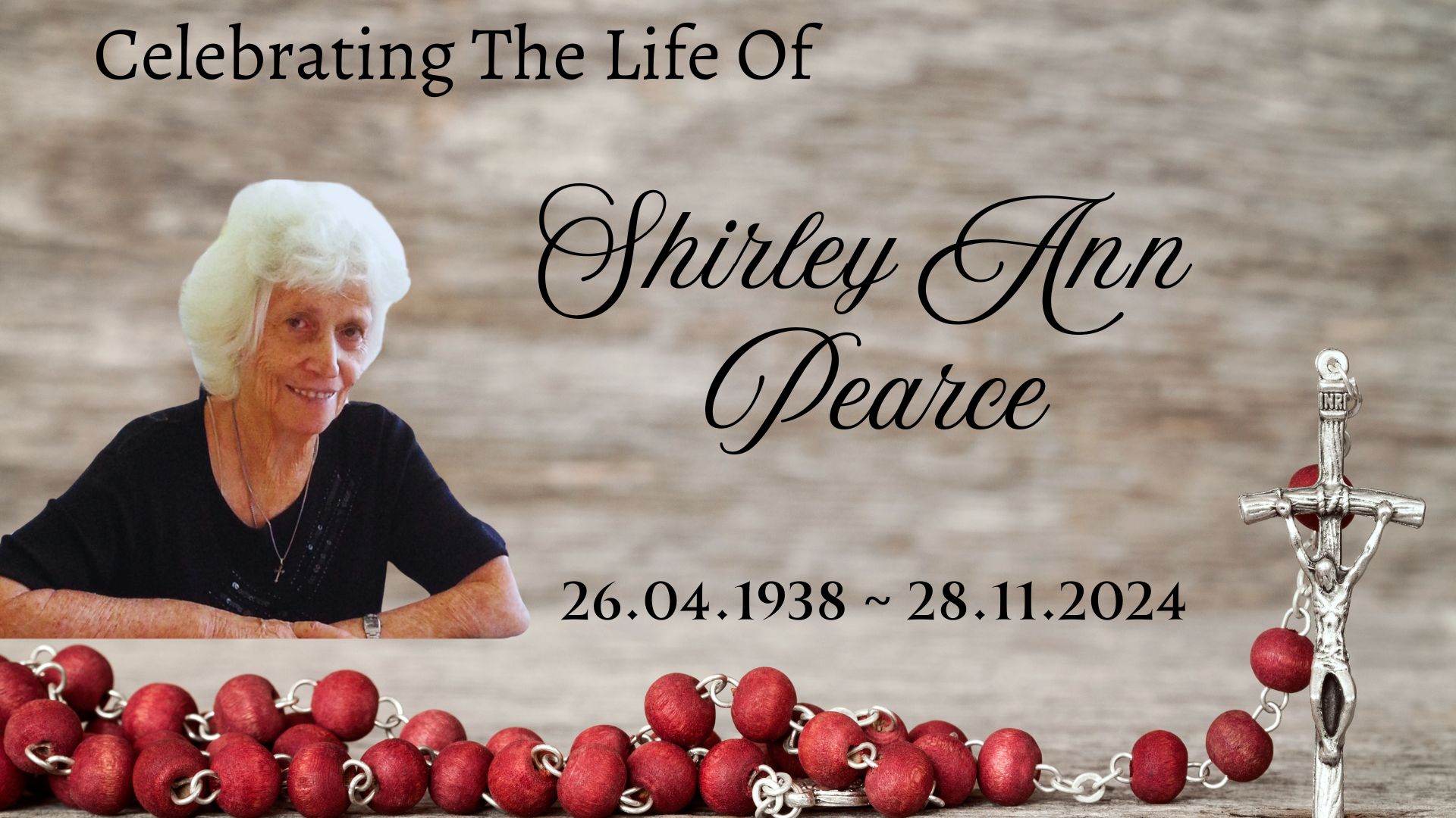 PEARCE, Shirley Ann