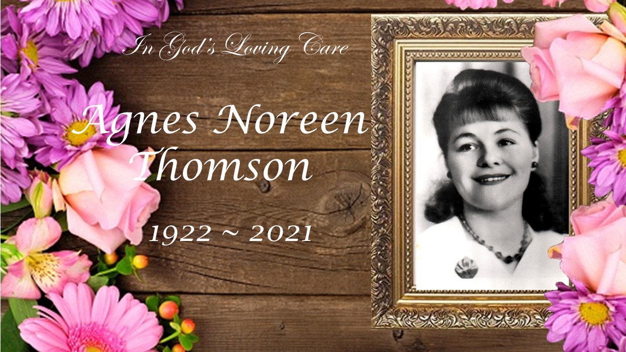 THOMSON, Agnes Noreen