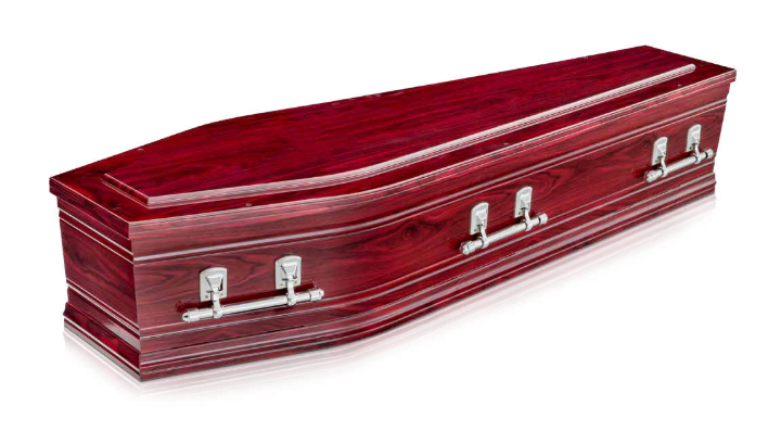 Alva Rose coffin