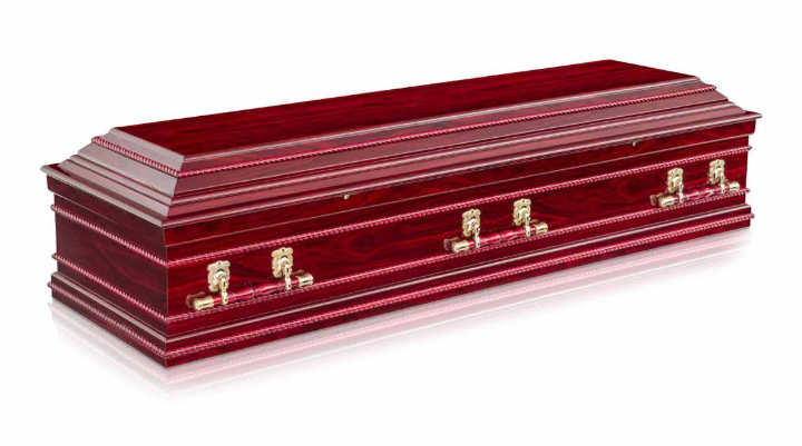 Douglas Rose coffin