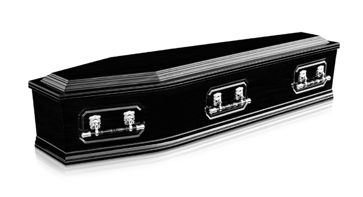 Flinders Black coffin