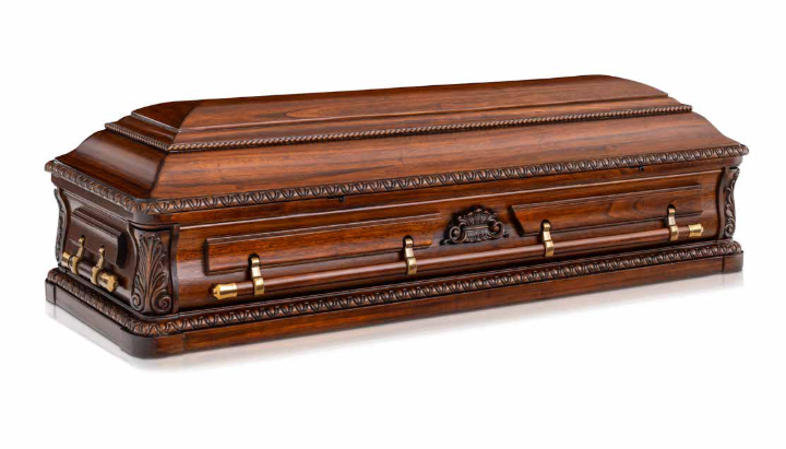 Flinders coffin