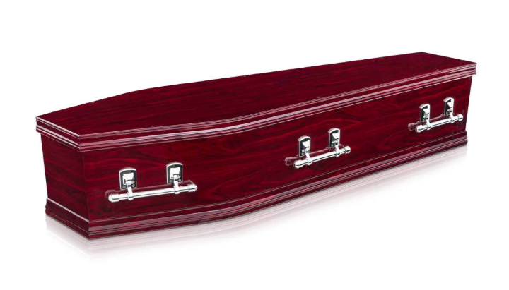 Majestic Rose coffin