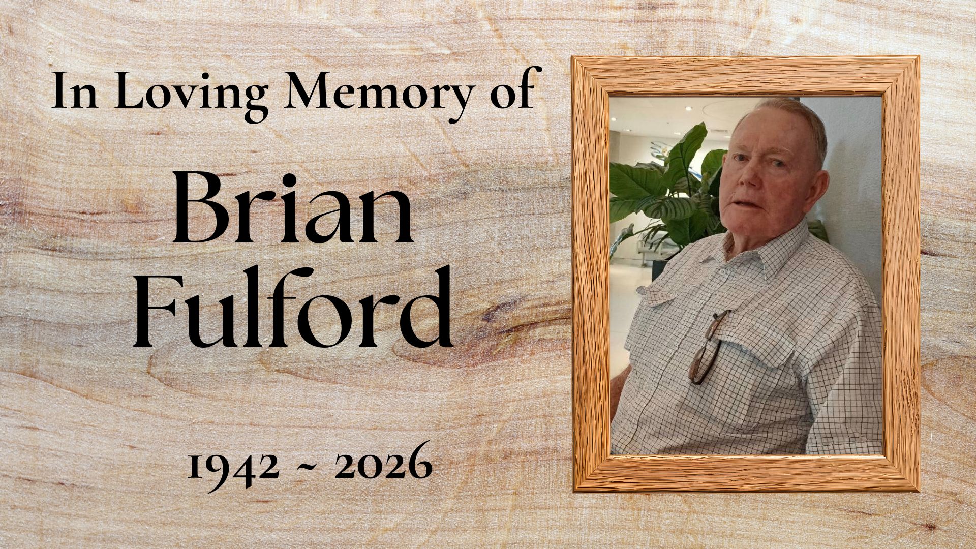 FULFORD, Brian John
